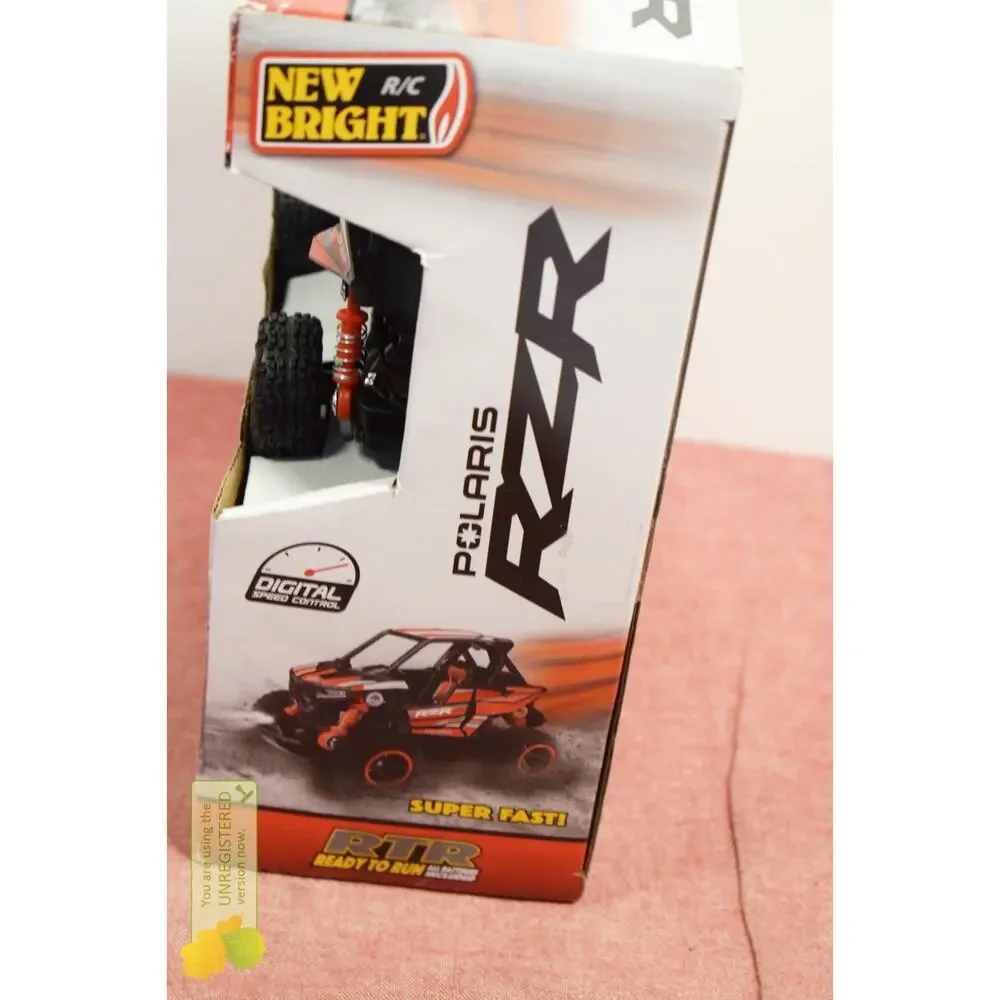 New Bright RC Polaris Pro 1:43 Scale: Remote Control ATV
